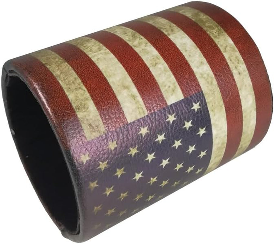 The Write to Organize: American Flag Pen Holder Desk Cup for Proud Patriots!